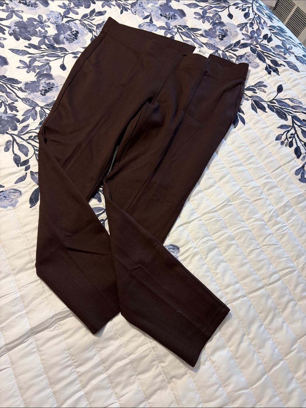 Women’s  Brown Stretch Ponte Pants